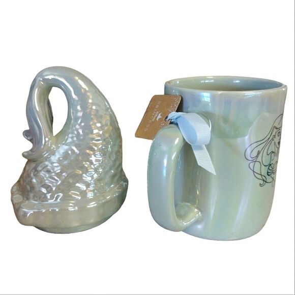 Rae Dunn The LITTLE MERMAID Disney Princess Mug with Top NWT - Picture 9 of 15
